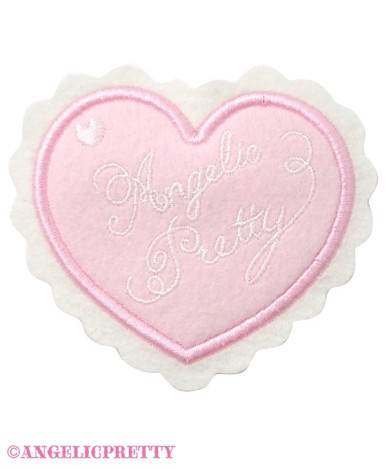 Sprinkle Heart Patch Clip