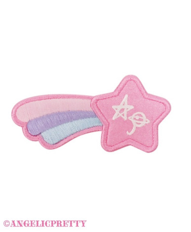 Fancy Shooting Star Patch Clip