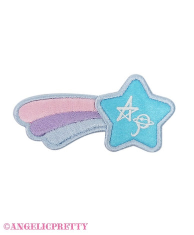 Fancy Shooting Star Patch Clip