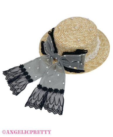 Flower Lace Straw Hat