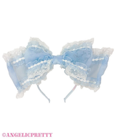 Frill See-Through Headbow