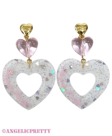 Decoration Heart Earrings