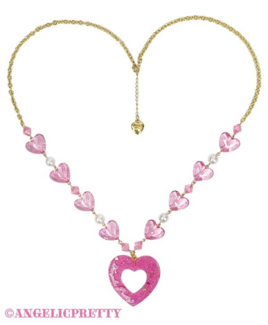 Decoration Heart Necklace