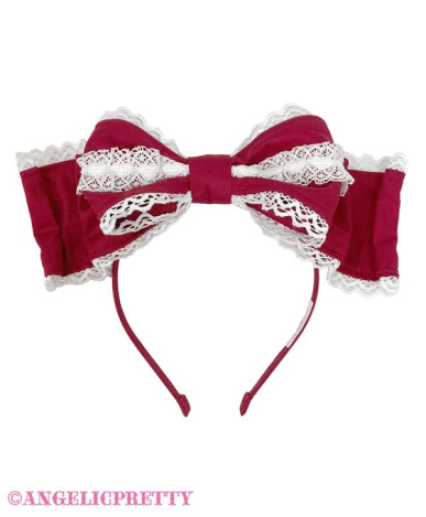 Pretty Frill Headbow