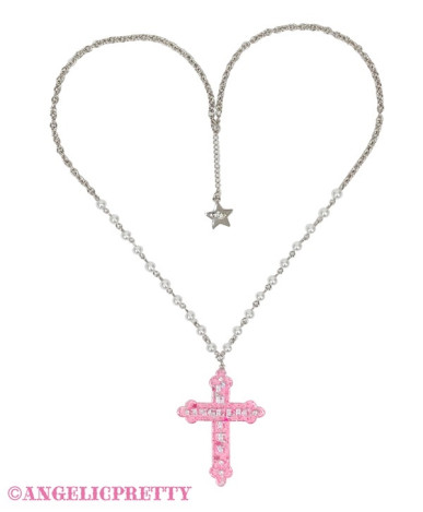 Dolly Cross Necklace