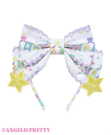 Happy Garland Headbow