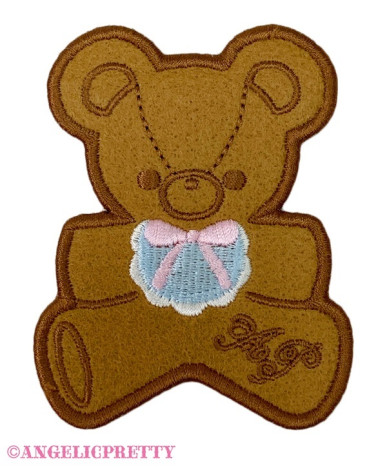 Sweet Cookie Bear Patch Clip