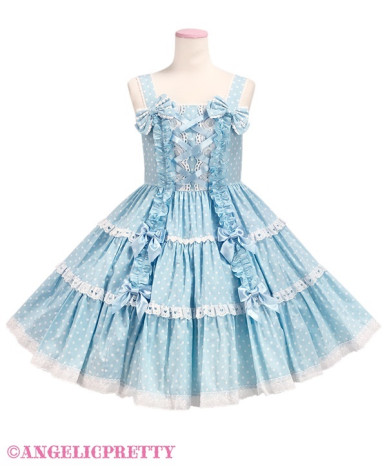 Shoulder Ribbon Jumperskirt...