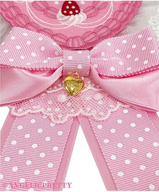 Original Print] Happy Cakes Rosette Brooch