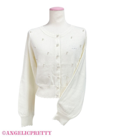 Dressy Pearl Knit Cardigan