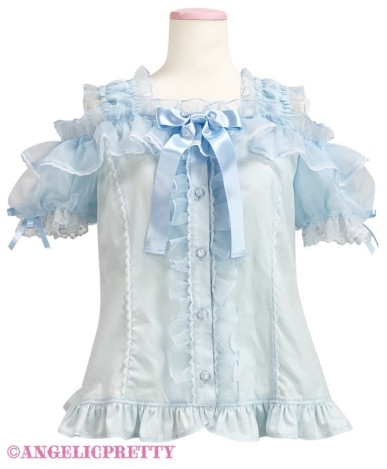 Frill See-Through Off...