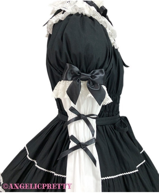 Angelic pretty Eternal Dollワンピース　黒 Onepieces] Eternal Doll Onepiece