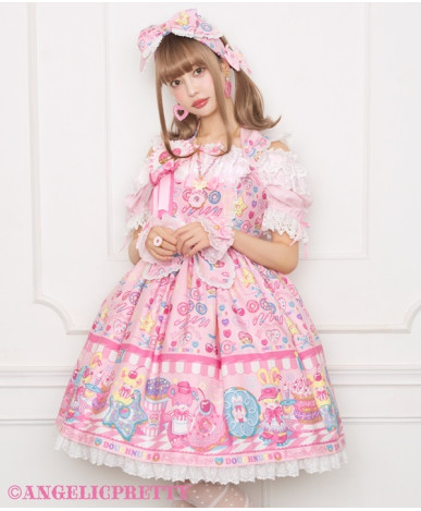 Angelic Pretty toy's donut diner サンバイザー Angelic Pretty Toy's Donut Dinerサンバイザー Toy's Donut