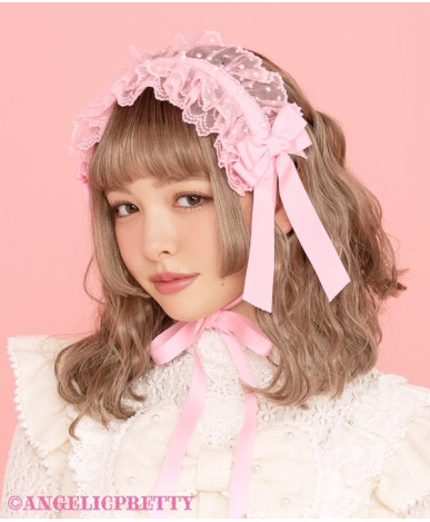 Pearl Ribbon Lace Headdress