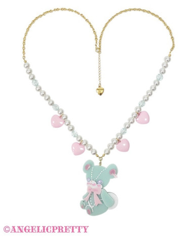 Cute Shy Bear Necklace