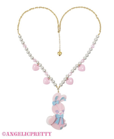 Cute Lyrical Bunny Necklace