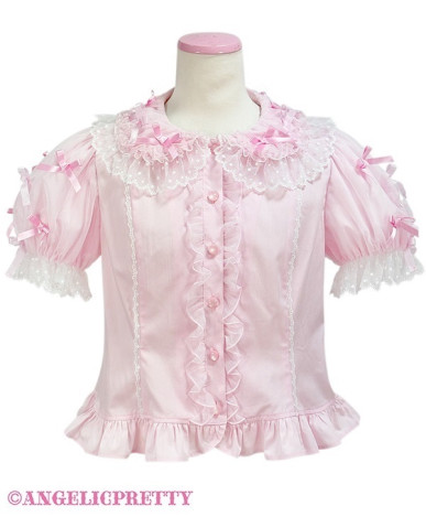 POP Tulle Ribbon Blouse