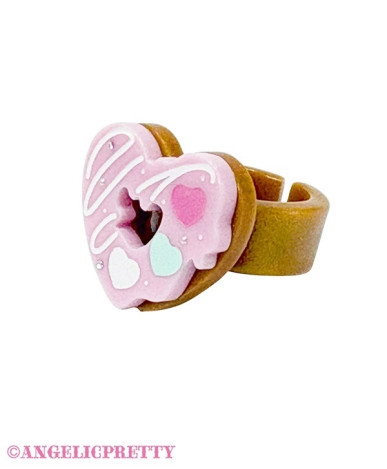 Heart Fancy Donut Ring