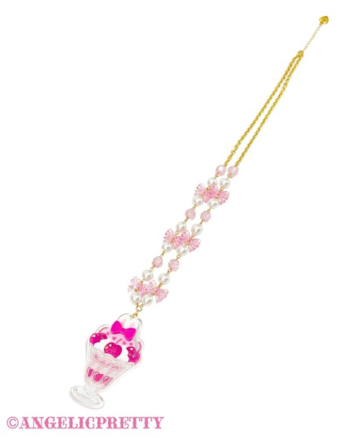 Accessories] Bunny Ribbon Parfaiteria Necklace
