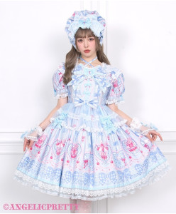 Sets] Bunny Ribbon Parfaiteria Dress Set