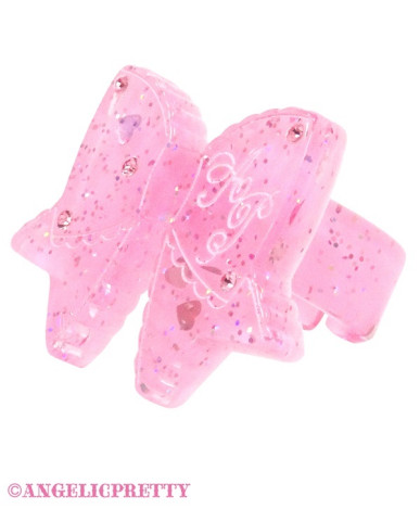 Glitter Ribbon Ring