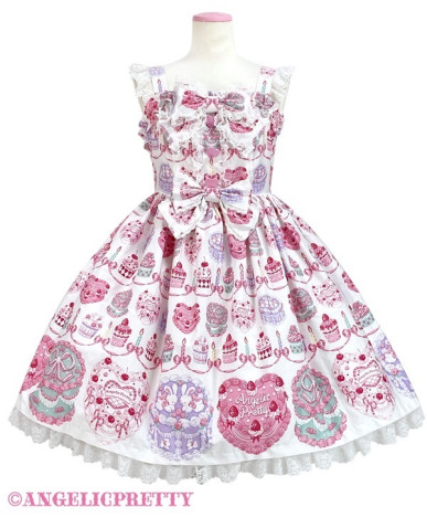 Happy Cakes Ribbon Jumperskirt