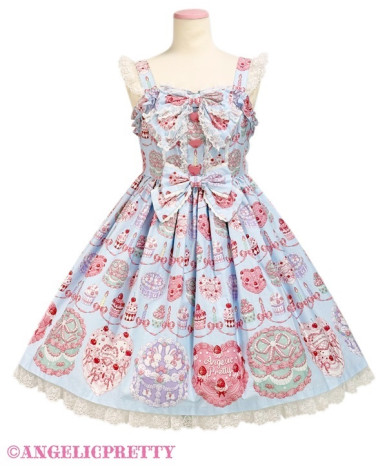 Happy Cakes Ribbon Jumperskirt