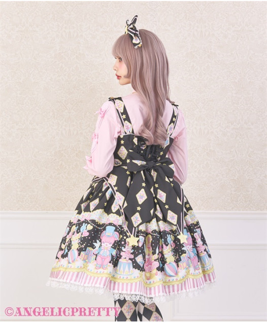 Jumperskirts] Pastel Toys Theater Collared Jumperskirt