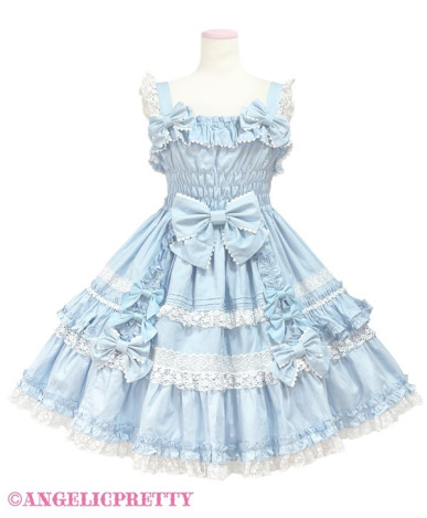 Charming Shirred Jumperskirt