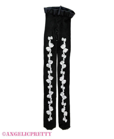 Charming Ribbon Tights