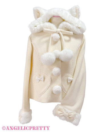 Fancy Cat Ear Short Coat